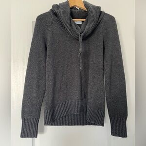 COLUMBIA | Cowl neck| Sweater | Dark grey | Medium